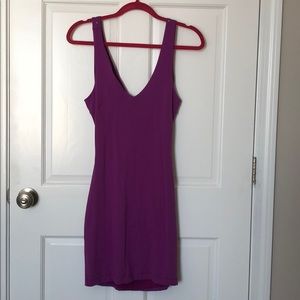 Bebe Purple Bodycon Dress